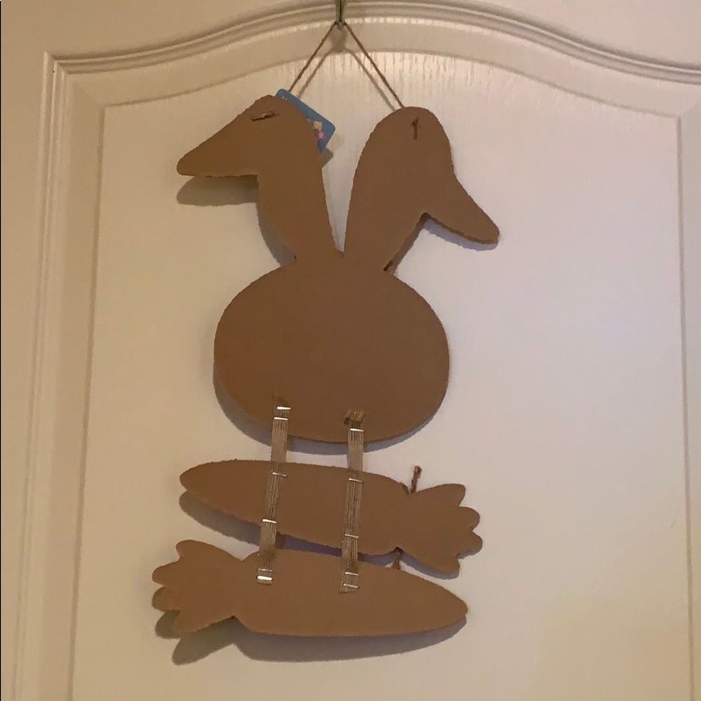 🐰Easter Rabbit Hanging Wall Signs, 14x9 in decor - Picture 2 of 8